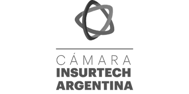 Cámara Insurtech Argentina logo featuring abstract orbital mark